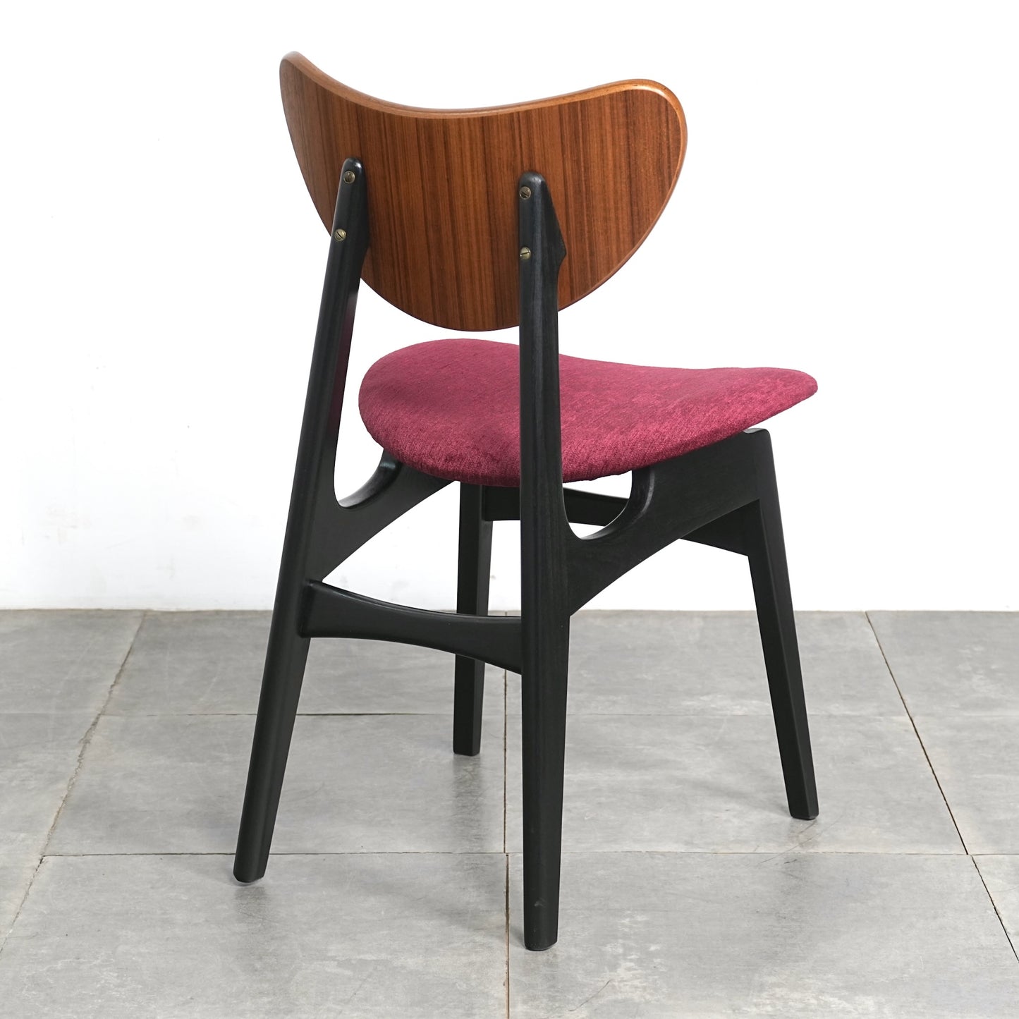 【G-PLAN】Tola&Black ダイニングチェア【張替済】