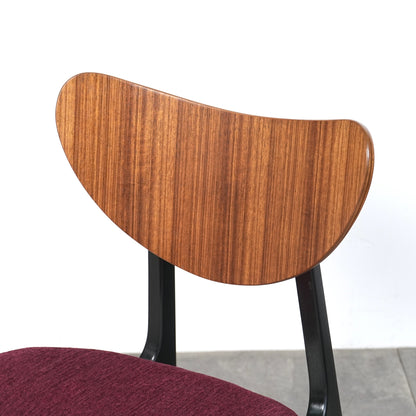 【G-PLAN】Tola&Black ダイニングチェア【張替済】