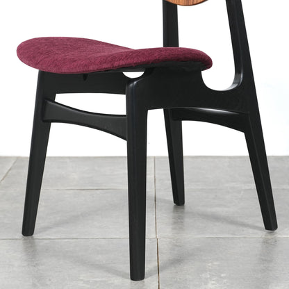 【G-PLAN】Tola&Black ダイニングチェア【張替済】