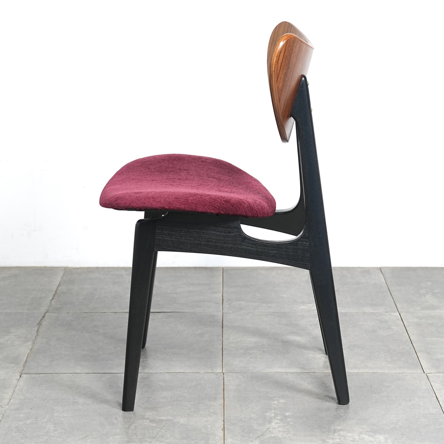 【G-PLAN】Tola&Black ダイニングチェア【張替済】