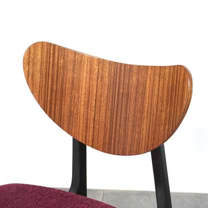 【G-PLAN】Tola&Black ダイニングチェア【張替済】