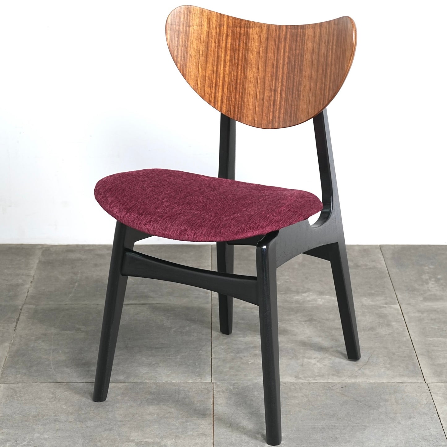 【G-PLAN】Tola&Black ダイニングチェア【張替済】