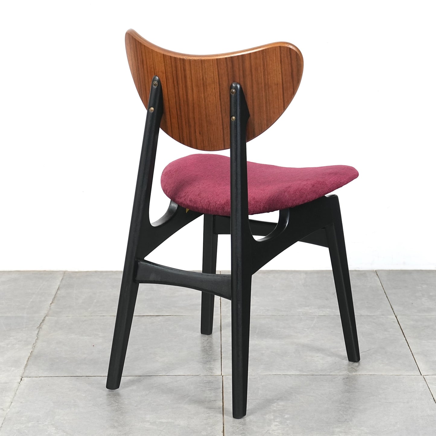 【G-PLAN】Tola&Black ダイニングチェア【張替済】