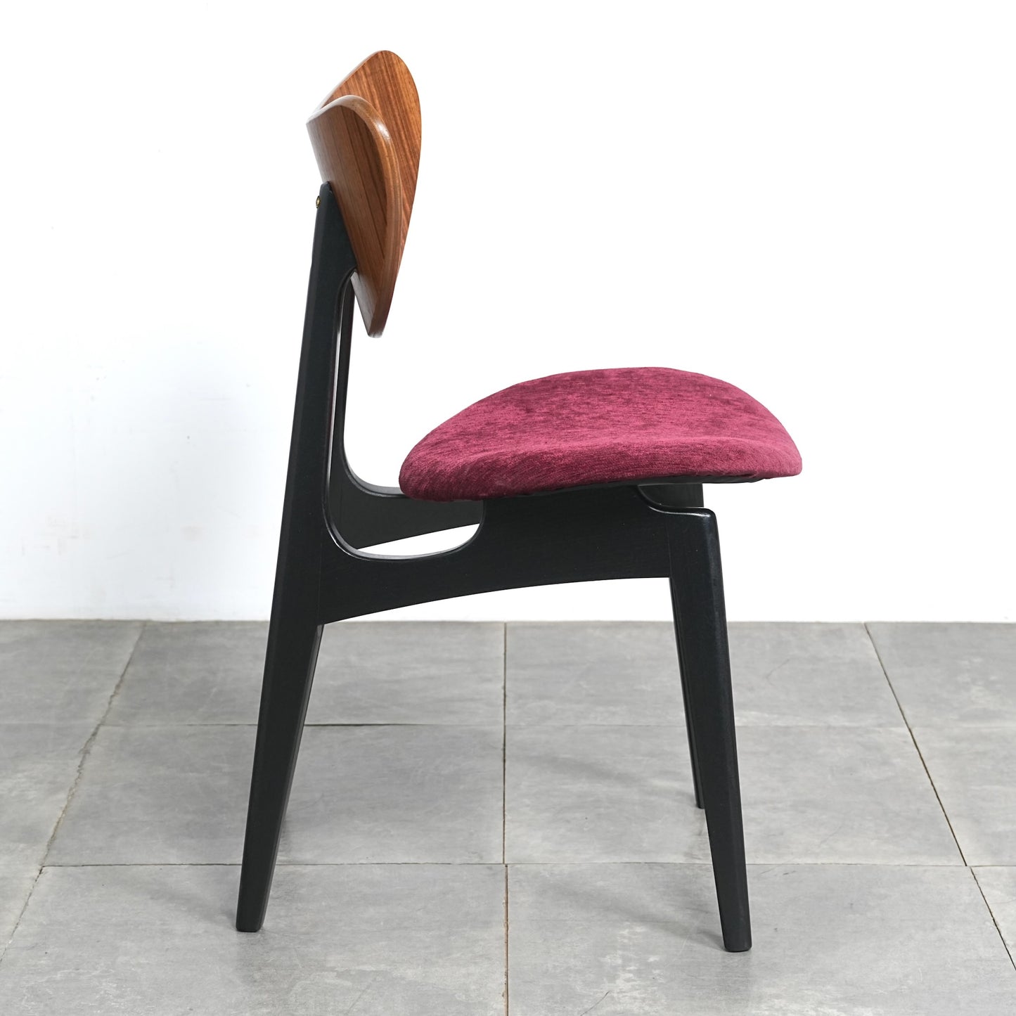 【G-PLAN】Tola&Black ダイニングチェア【張替済】