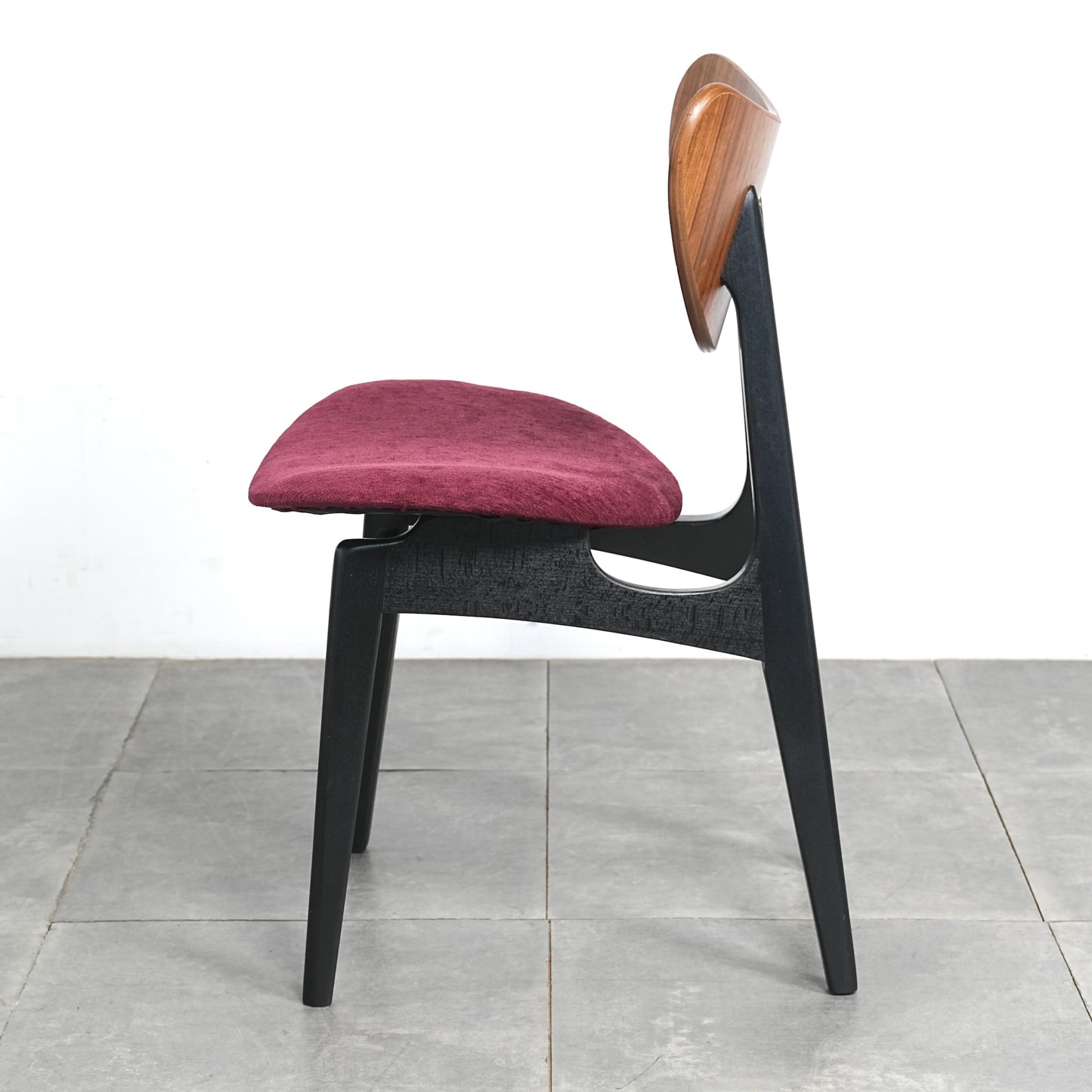 【G-PLAN】Tola&Black ダイニングチェア【張替済】