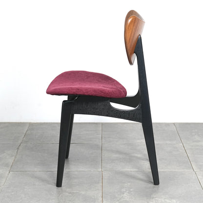 【G-PLAN】Tola&Black ダイニングチェア【張替済】