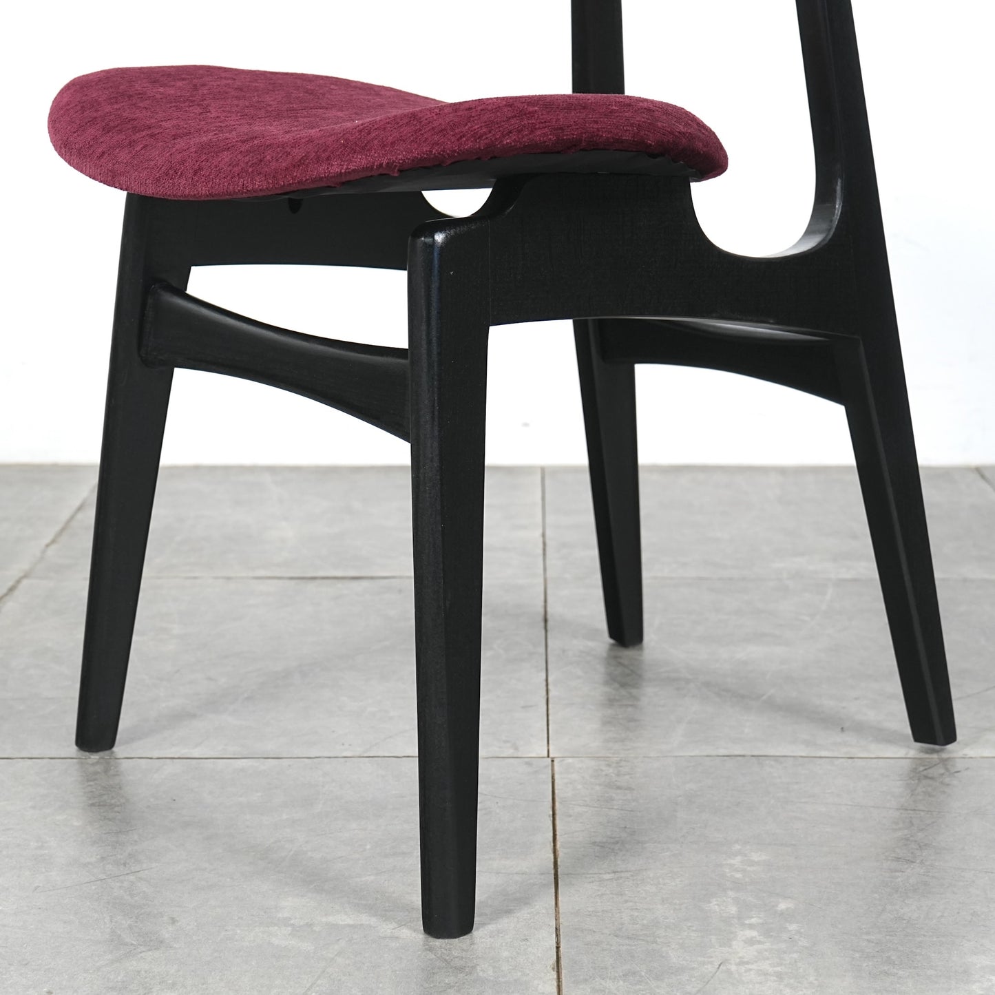 【G-PLAN】Tola&Black ダイニングチェア【張替済】