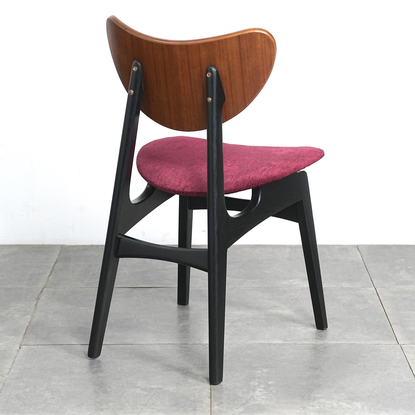 【G-PLAN】Tola&Black ダイニングチェア【張替済】