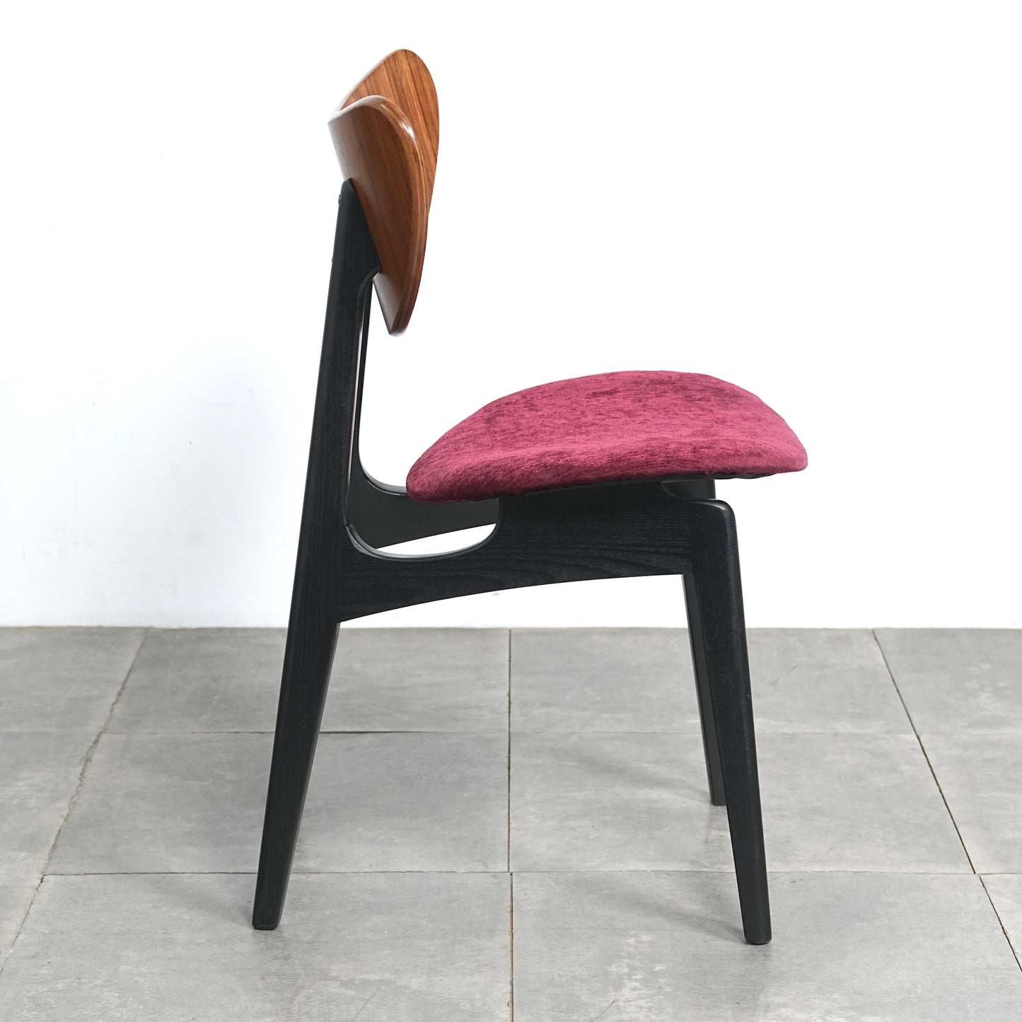 【G-PLAN】Tola&Black ダイニングチェア【張替済】