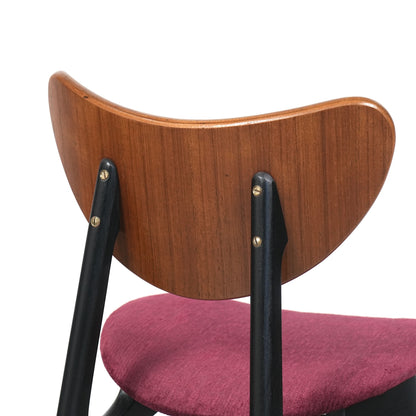 【G-PLAN】Tola&Black ダイニングチェア【張替済】