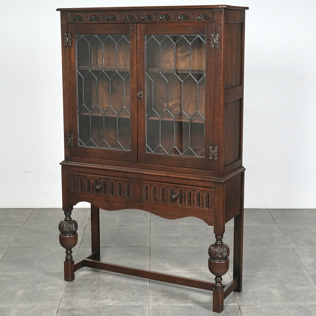 【JAYCEE FURNITURE】ヴィンテージ ガラスキャビネット