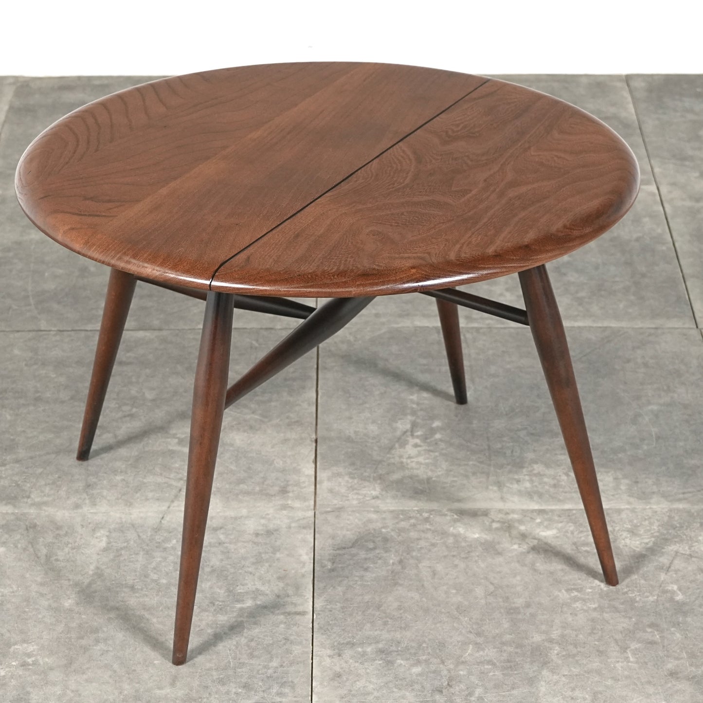 【ERCOL】ドロップリーフ サイドテーブル(オールドコロニアル)