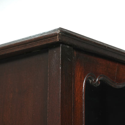 英国アンティーク ガラスキャビネット