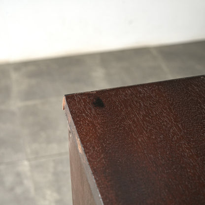 英国アンティーク ガラスキャビネット