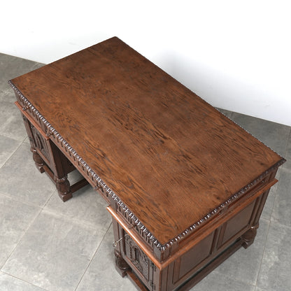 英国アンティーク ライティングデスク(ダブルサイド)