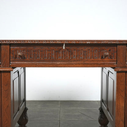 英国アンティーク ライティングデスク(ダブルサイド)