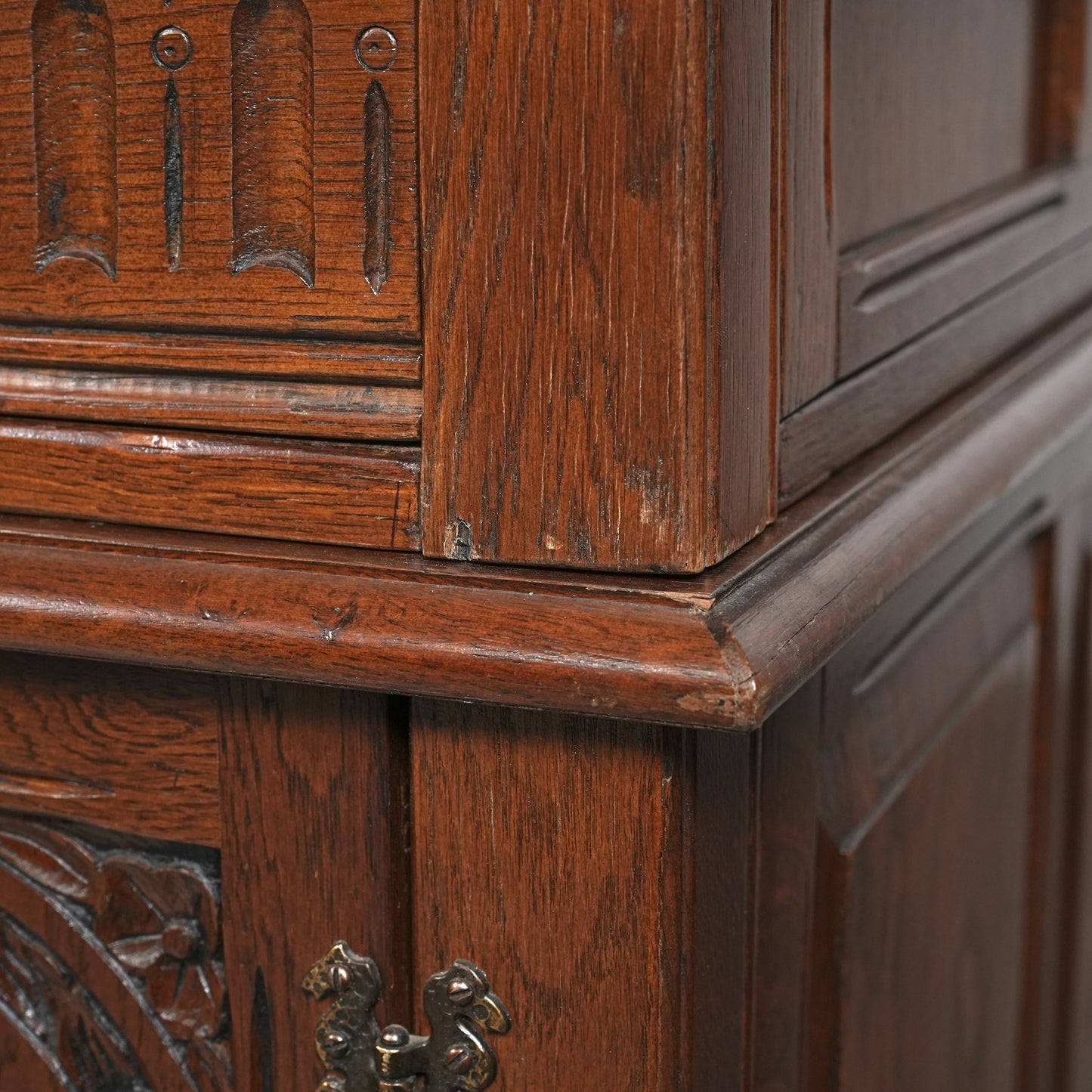 英国アンティーク ライティングデスク(ダブルサイド)