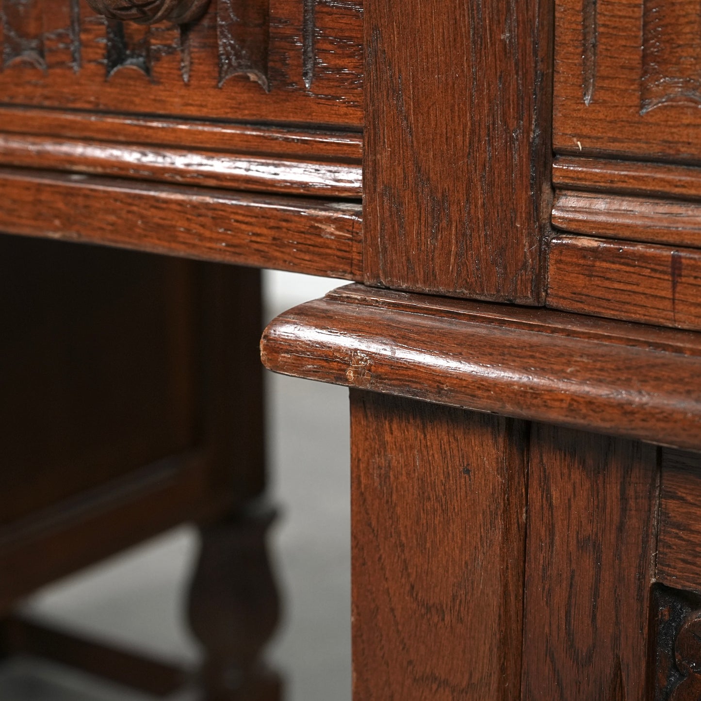 英国アンティーク ライティングデスク(ダブルサイド)