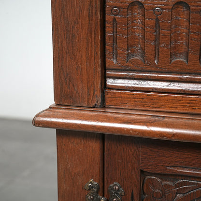 英国アンティーク ライティングデスク(ダブルサイド)