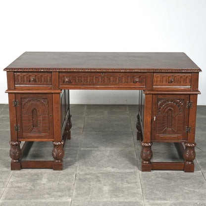 英国アンティーク ライティングデスク(ダブルサイド)