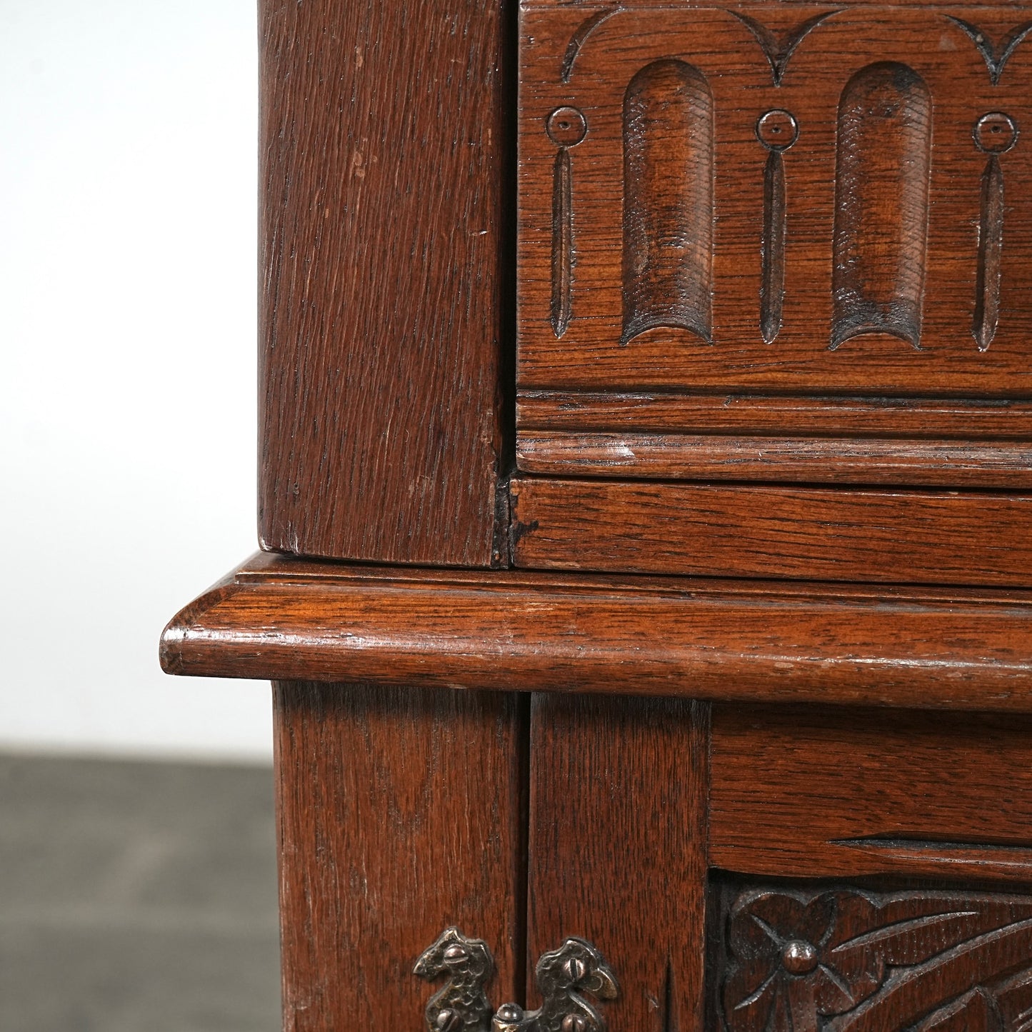 英国アンティーク ライティングデスク(ダブルサイド)