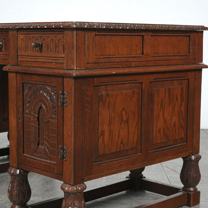 英国アンティーク ライティングデスク(ダブルサイド)