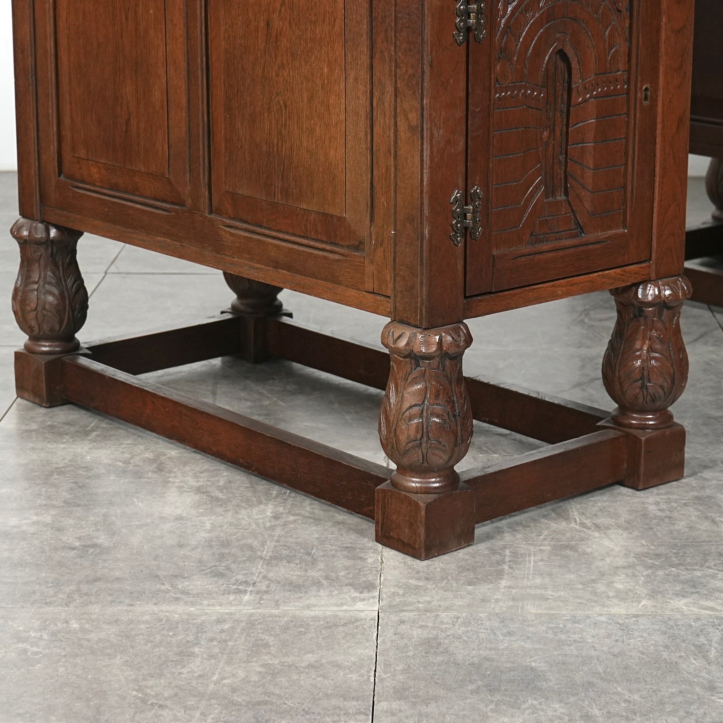 英国アンティーク ライティングデスク(ダブルサイド)