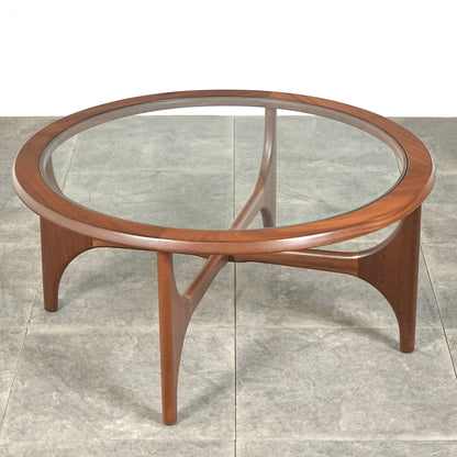 【STONEHILL】ガラストップ ローテーブル