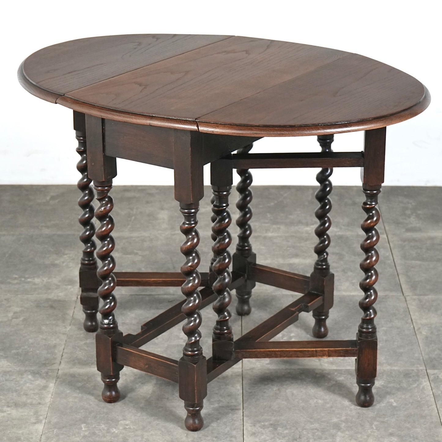 英国アンティーク ゲートレッグテーブル