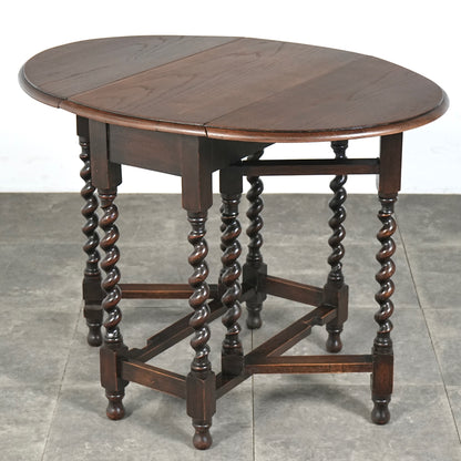 英国アンティーク ゲートレッグテーブル