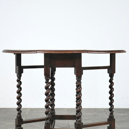 英国アンティーク ゲートレッグテーブル