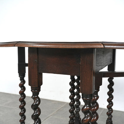 英国アンティーク ゲートレッグテーブル