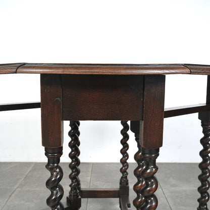 英国アンティーク ゲートレッグテーブル