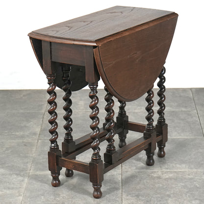 英国アンティーク ゲートレッグテーブル