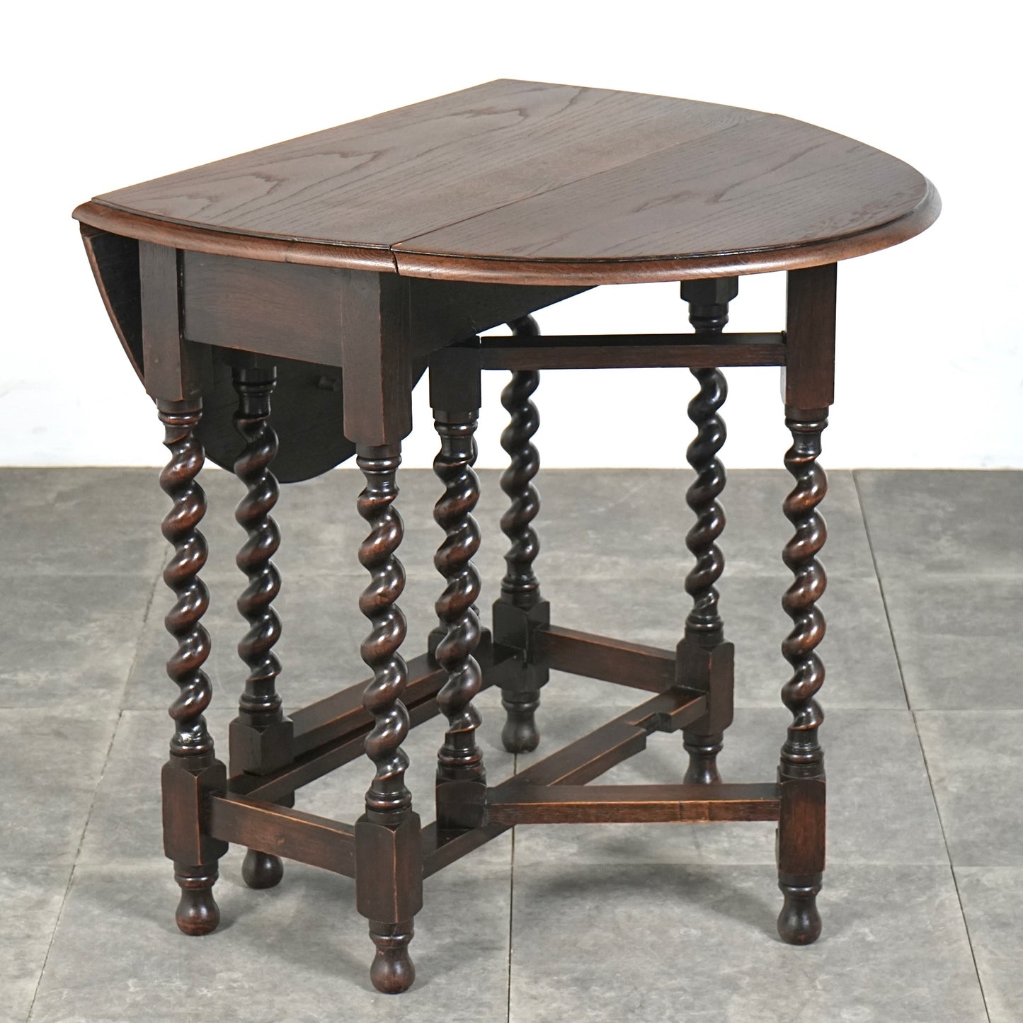 英国アンティーク ゲートレッグテーブル