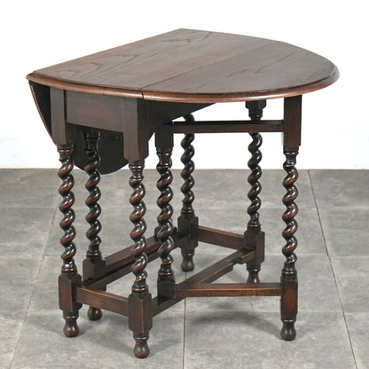 英国アンティーク ゲートレッグテーブル