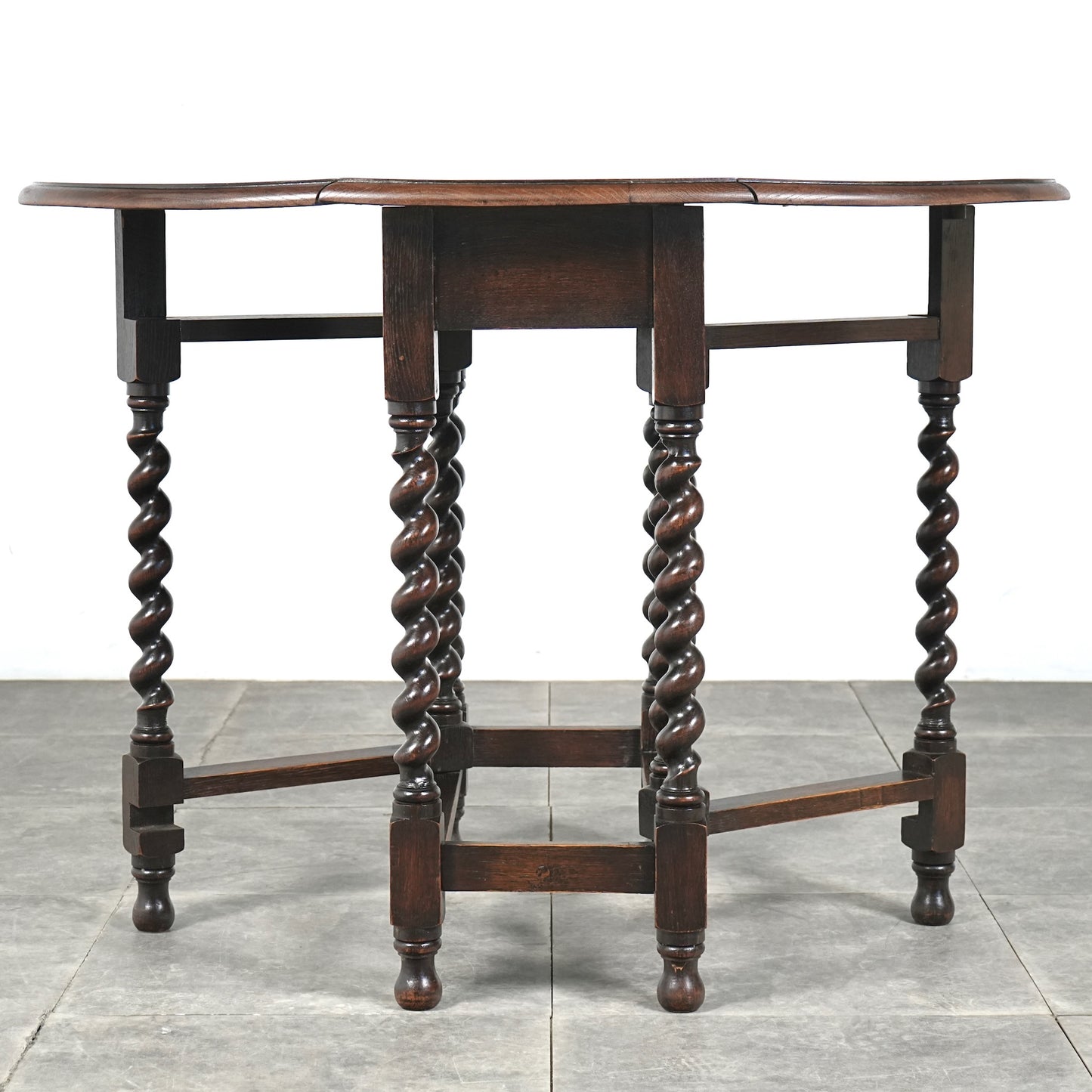 英国アンティーク ゲートレッグテーブル