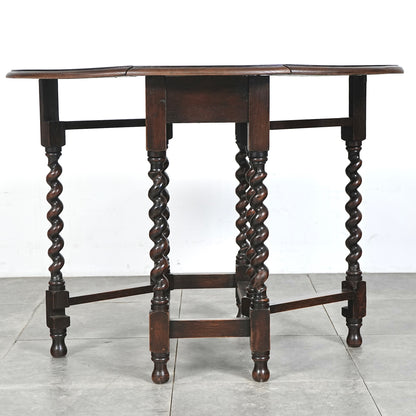 英国アンティーク ゲートレッグテーブル