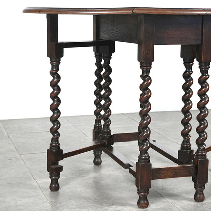 英国アンティーク ゲートレッグテーブル