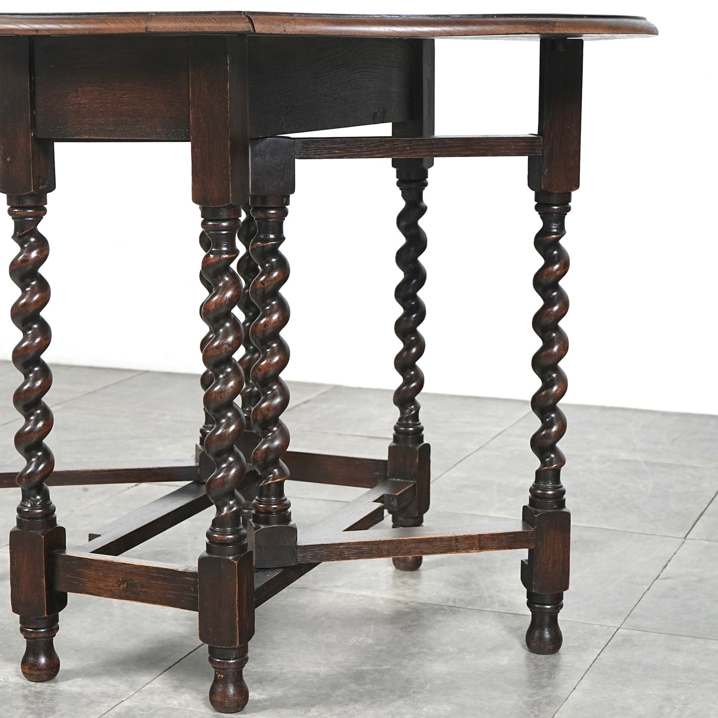 英国アンティーク ゲートレッグテーブル