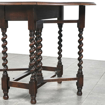 英国アンティーク ゲートレッグテーブル