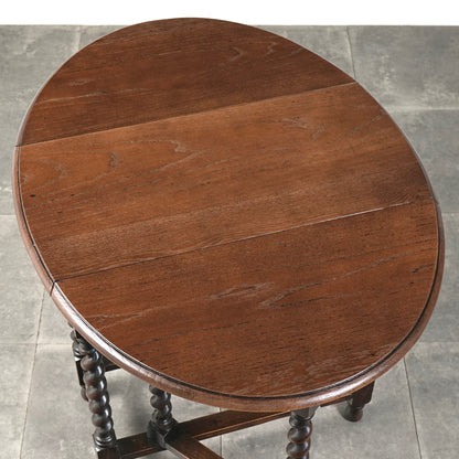 英国アンティーク ゲートレッグテーブル