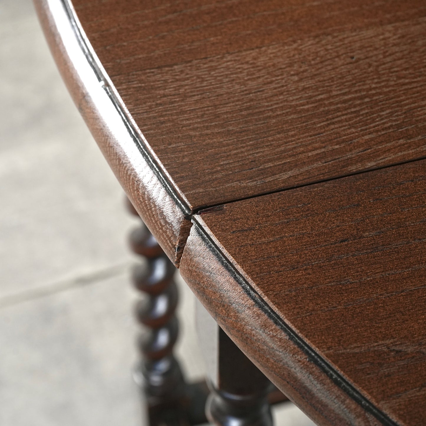 英国アンティーク ゲートレッグテーブル