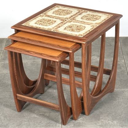 【G-PLAN】ASTRO タイルトップネストテーブル