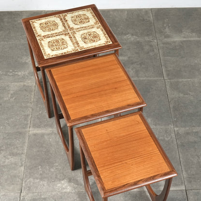 【G-PLAN】ASTRO タイルトップネストテーブル