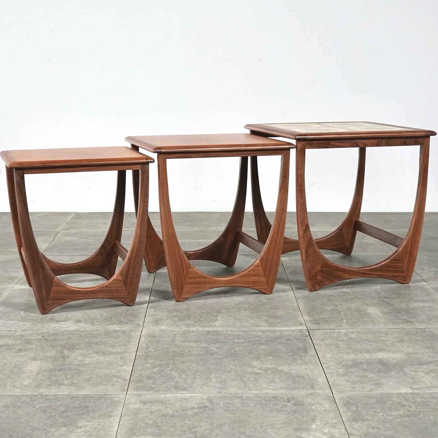 【G-PLAN】ASTRO タイルトップネストテーブル