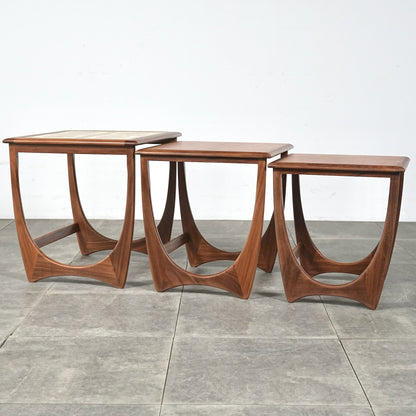 【G-PLAN】ASTRO タイルトップネストテーブル