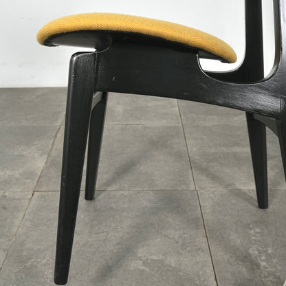 【G-PLAN】Tola&Black ダイニングチェア【張替済】