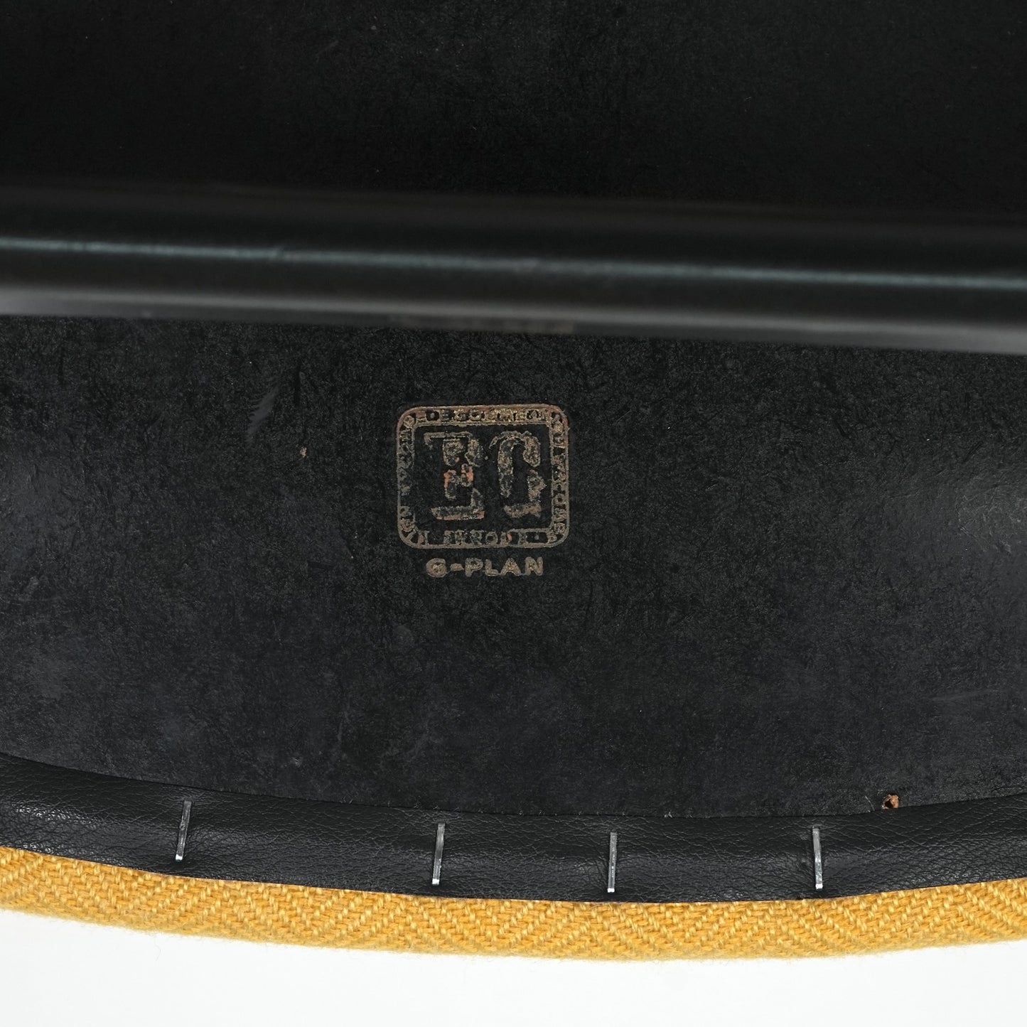 【G-PLAN】Tola&Black ダイニングチェア【張替済】