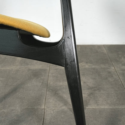 【G-PLAN】Tola&Black ダイニングチェア【張替済】